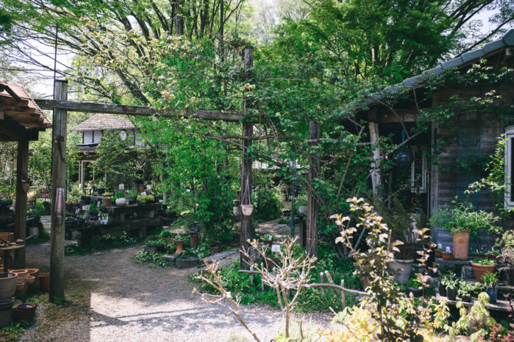 雑木林に囲まれたcafe & garden『玄蕃ファーム』
